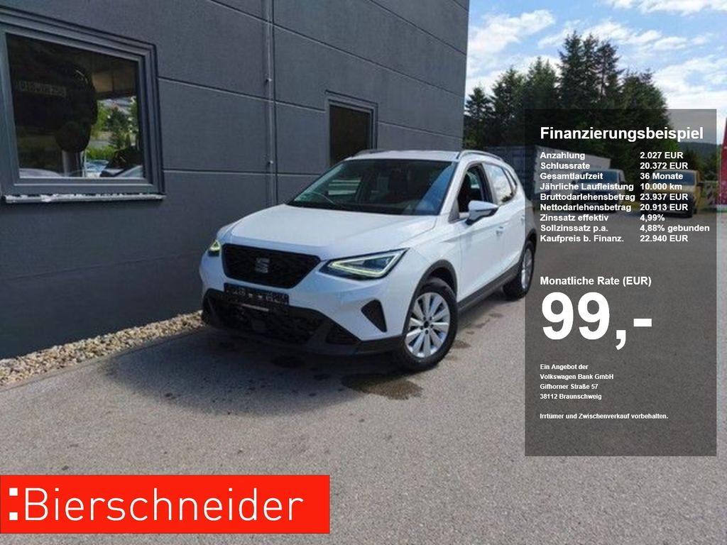 Bild des Angebotes Seat Arona 1.0 TSI DSG ROAD ALLWETTER LED KAMERA FAHR