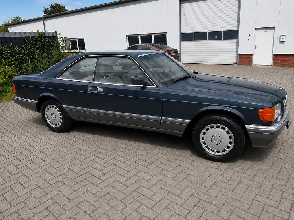 Mercedes-Benz SEC 500 2.Hand, Historie, C126, Gutachten.