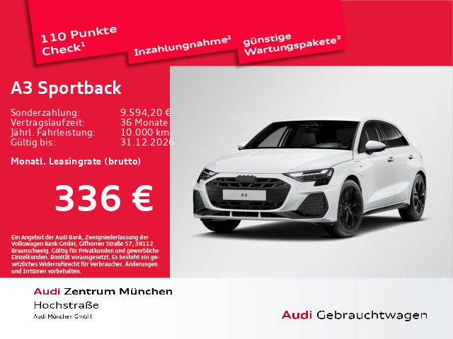 Bild des Angebotes Audi A3 Sportback TFSI e S tronic S line ACC/AHK/Virt