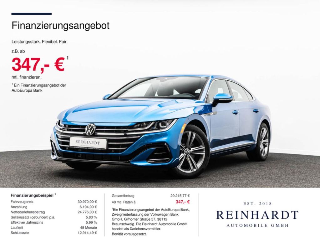 Volkswagen ARTEON LIMOUSINE 2.0TSi R LINE IQ-L/ACC/KAMERA