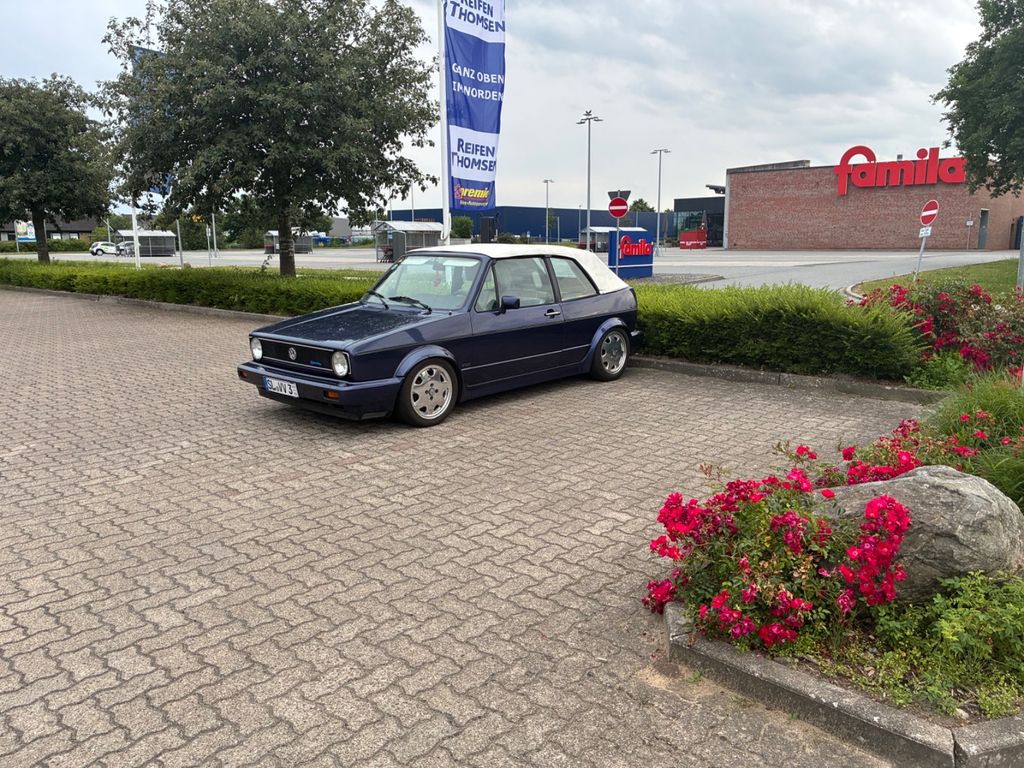 Volkswagen Golf 1 1.8 Cabriolet Oldtimer Zulassung