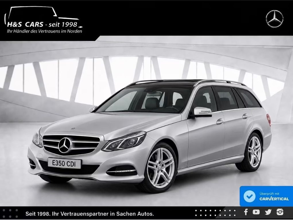 Mercedes-Benz E 350 BT AVANTG 1H LED PANO H&K SITZBL MB SERVGP