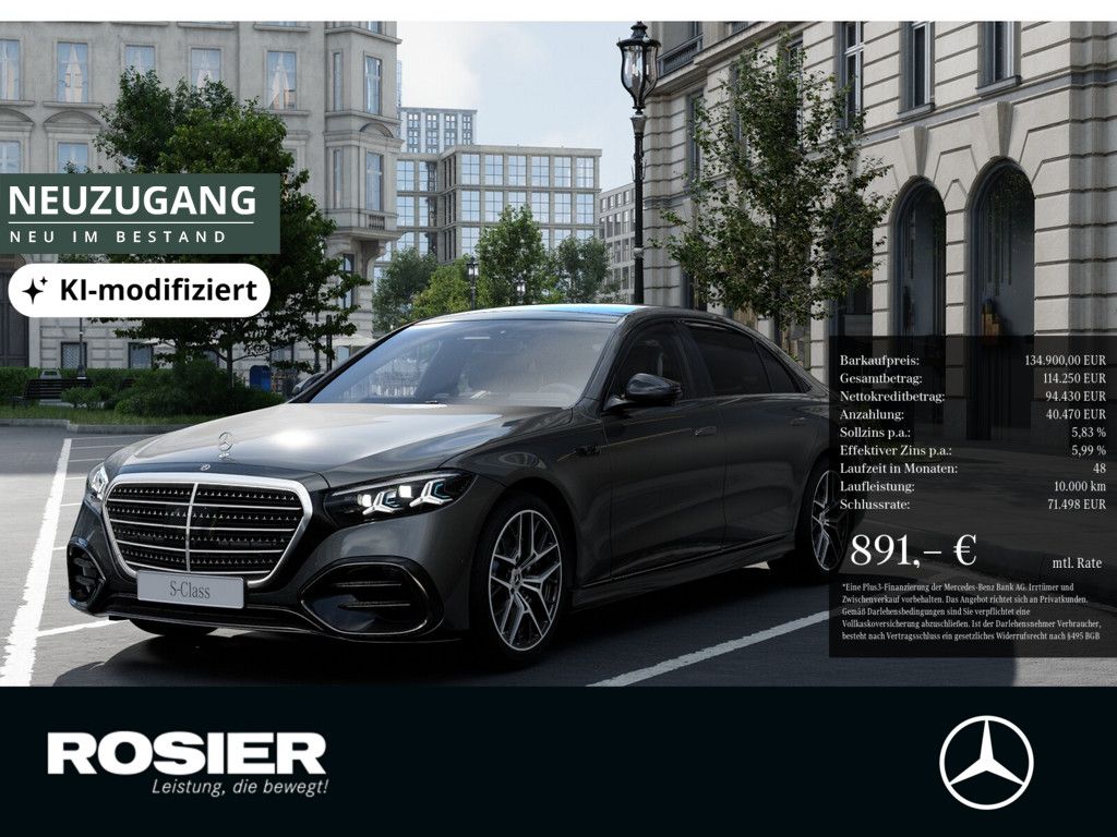 Bild des Angebotes Mercedes-Benz S 350d 4M Limousine Lang AMG Line NIGHT ACC PANO