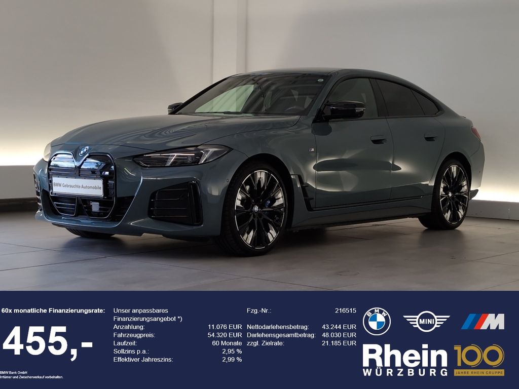 Bild des Angebotes BMW i4 M50 xDrive Gran Coupé Navi/LED/360°/H&K/SLI N