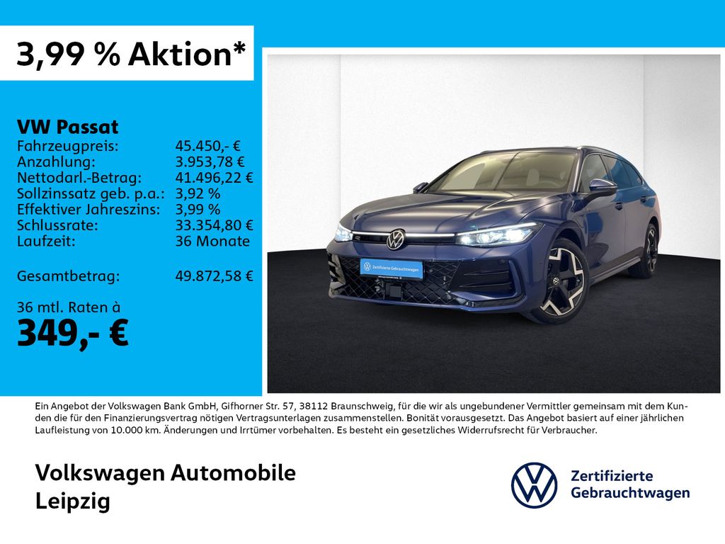 Bild des Angebotes Volkswagen Passat R-Line 1.5 eHybrid DSG *DCC*IQ.Light*