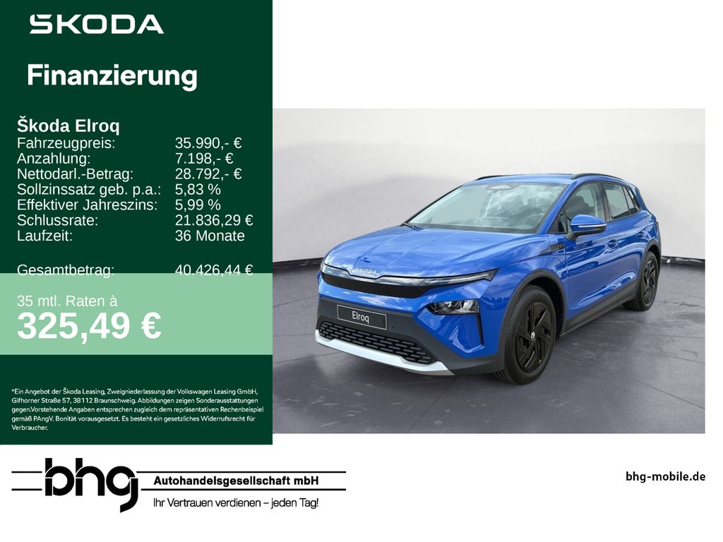 Bild des Angebotes Skoda Elroq Essence 60 h) 1-Gang-Automatik