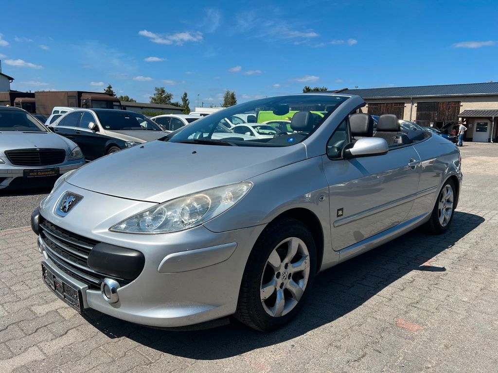 Peugeot 307 CC CABRIO JBL-KLIMA-TEILLEDER-EURO 4-TÜV NEU