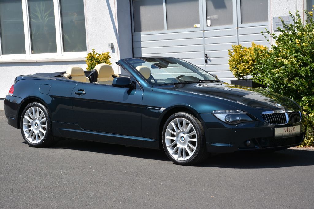 Bild des Angebotes BMW 650i Cabrio BMW INDIVIDUAL *Malachitgrün Metallc