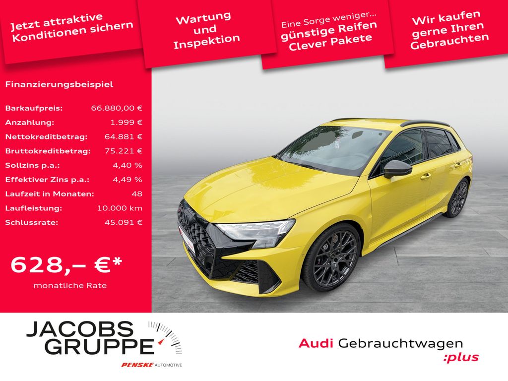 Bild des Angebotes Audi RS3 Spb. RS-AGA/280km/h/90UPE/4xCarbon/Matrix/Hu