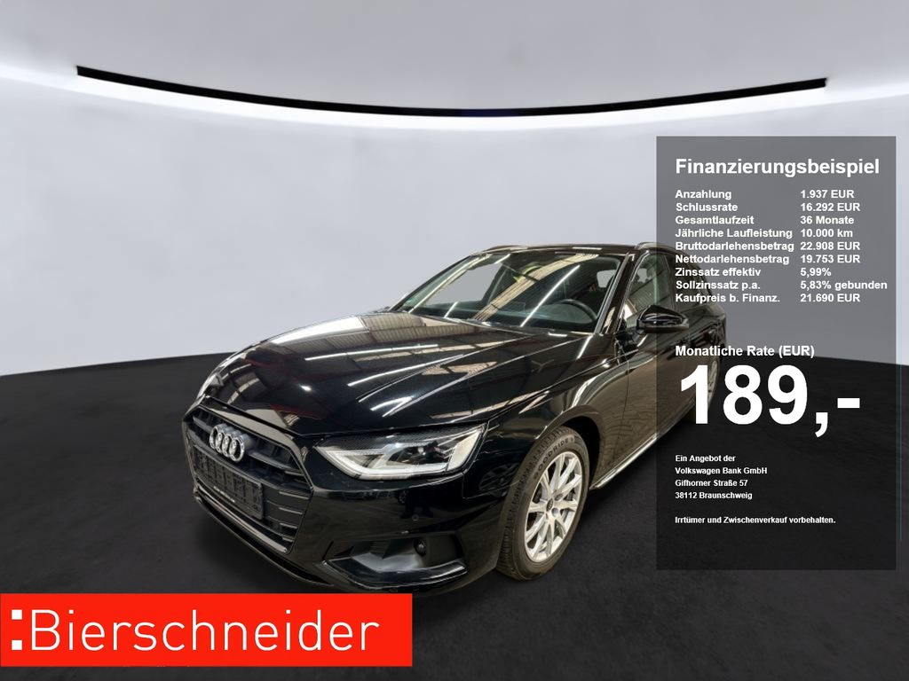 Bild des Angebotes Audi A4 Avant 35 TFSI S tronic Advanced NAVI PLUS LED