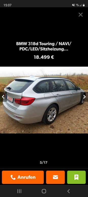 Bild des Angebotes BMW 318d Touring -
