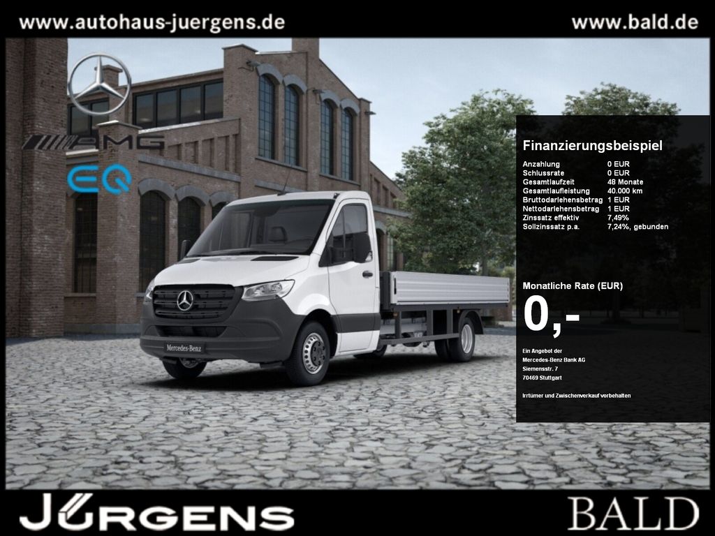 Bild des Angebotes Mercedes-Benz Sprinter 519 Pritsche Plane/L3/AHK3,5to/Kamera