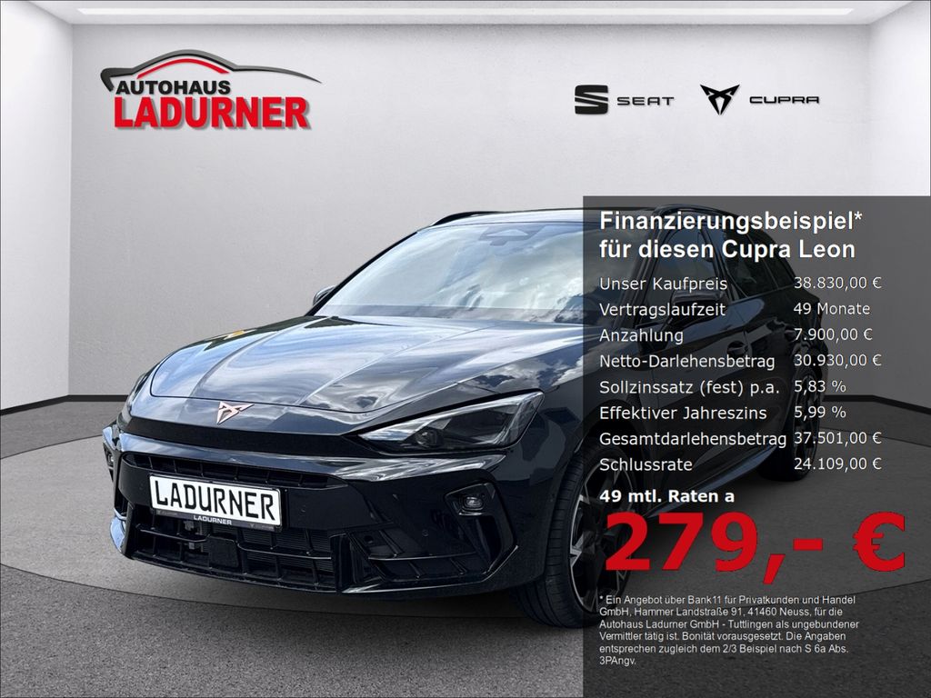 Cupra Leon Sportstourer 2.0 TSI 4Drive *AHK+Panodach+N