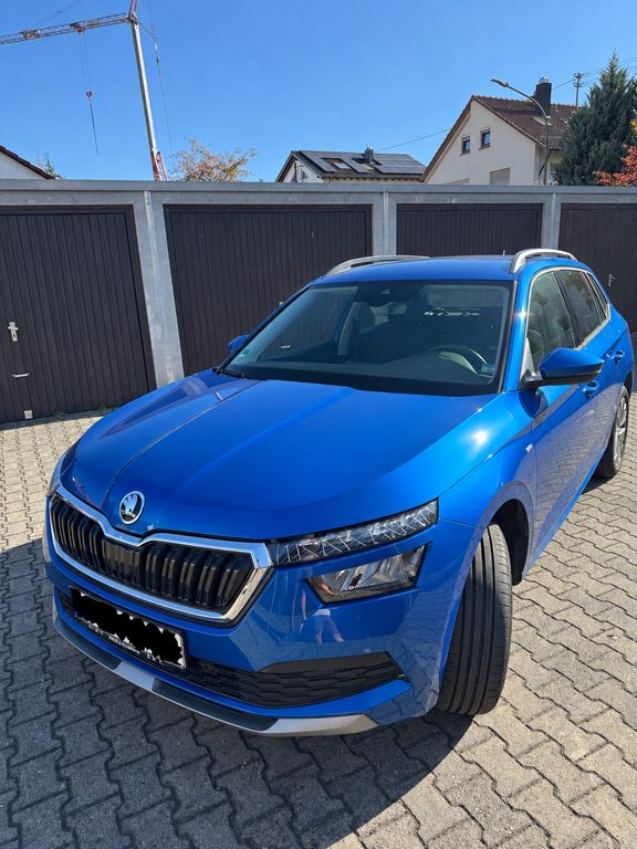 Bild des Angebotes Skoda Kamiq 1.0l TGI G-TEC CLEVER CLEVER BLAU 1. HAND