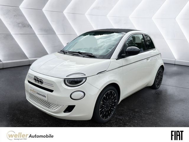 Fiat 500C Hybrid La Prima JBL LED Rückfahrkamera Sitz