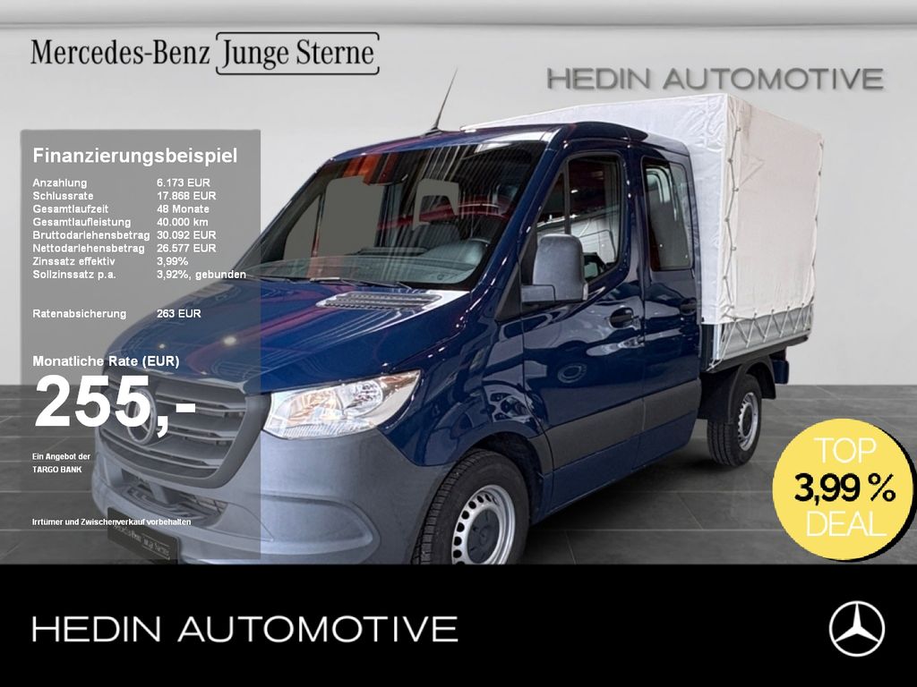 Bild des Angebotes Mercedes-Benz Sprinter 215 Pritsche DoKa L1 KLIMA|TEMP|MBUX