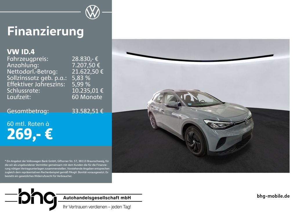 Bild des Angebotes Volkswagen ID.4 Pure Performance