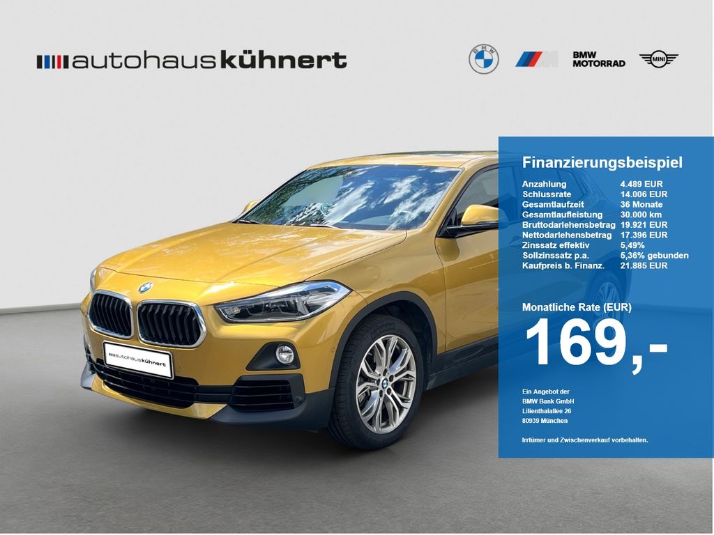 Bild des Angebotes BMW X2 xDrive20i Advantage LED Pano DrvAss Navi RFK