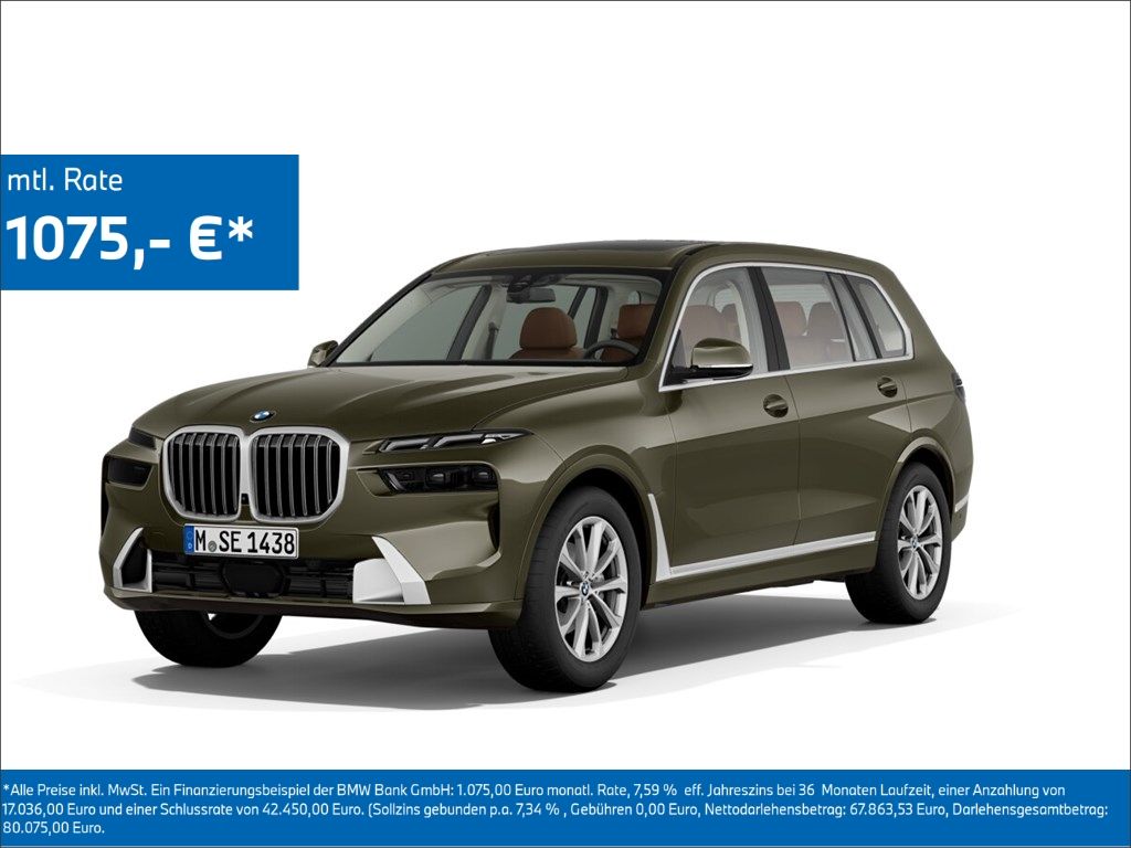 Bild des Angebotes BMW X7 40d xDrive/M Sport Pro/StandHZG/AHK/ACC/Leder