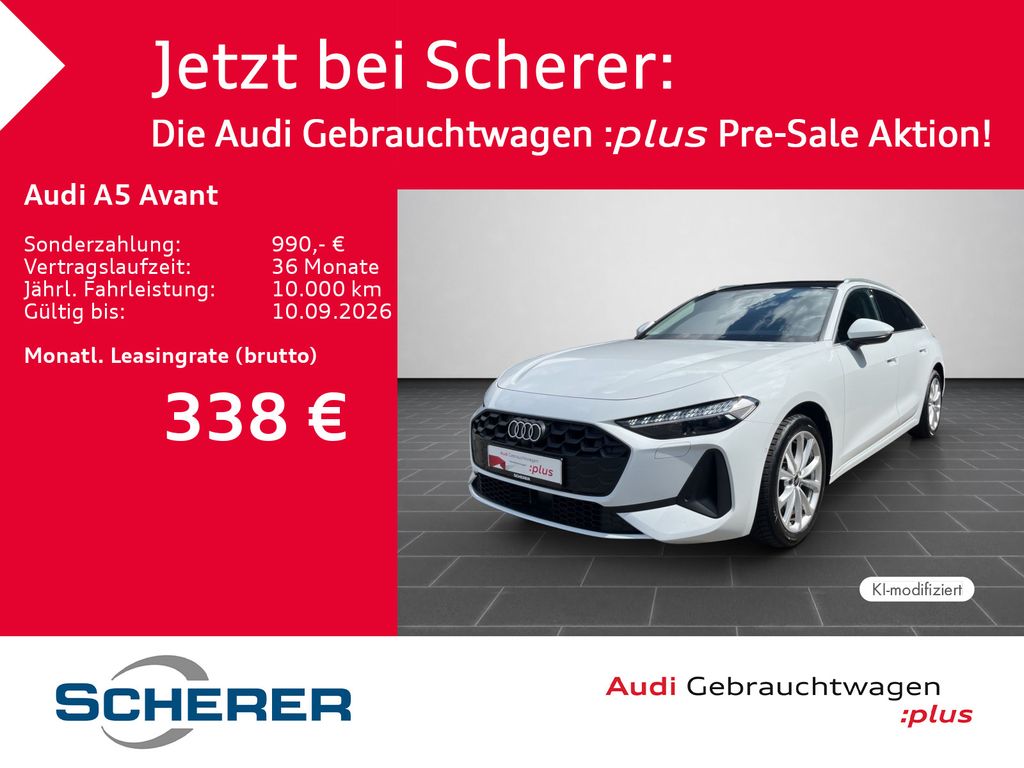 Bild des Angebotes Audi A5 Avant TDI quattro KAMERA AHK PANO LED+ MMI+