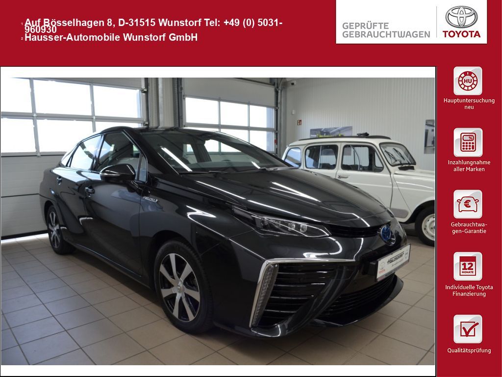 Bild des Angebotes Toyota Mirai Brennstoffzelle+Wasserstoff+Voll-Ausstattu