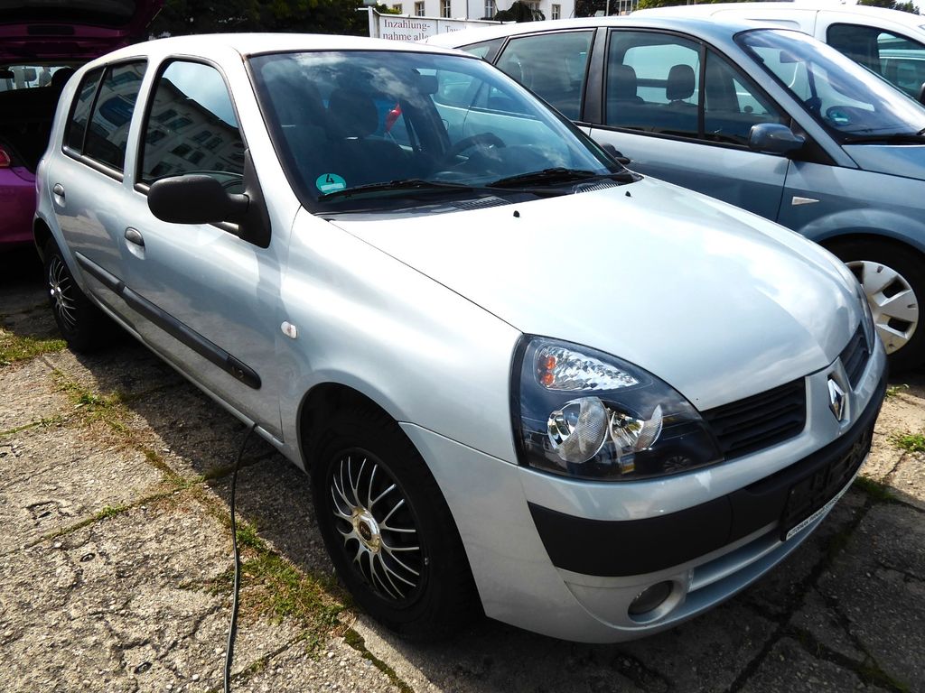 Renault Clio II Klima,ZV,FH,Allwetter,E3,GrünePl.,TÜV-28