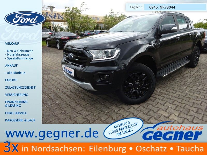 Bild des Angebotes Ford Ranger Doka 212PS Autm. Wildtrak 4x4 ACC Rollo