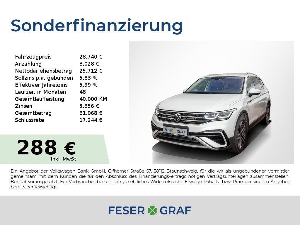 Bild des Angebotes Volkswagen Tiguan Allspace 2.0 TSI Elegance DSG 4Mot/Matrix