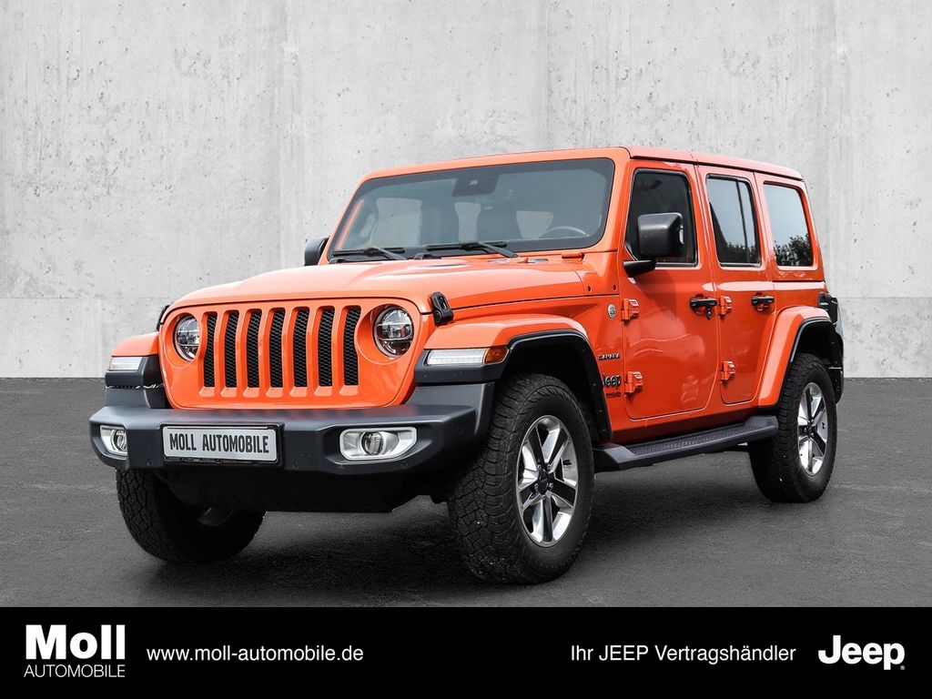 Bild des Angebotes Jeep Wrangler Unlimited Sahara AHK-abnehmbar Navi Led