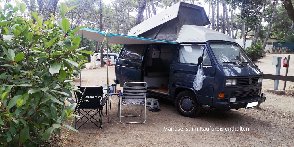 Bild des Angebotes Volkswagen VW T3 Bulli Reisemobil Carthago - TÜV neu