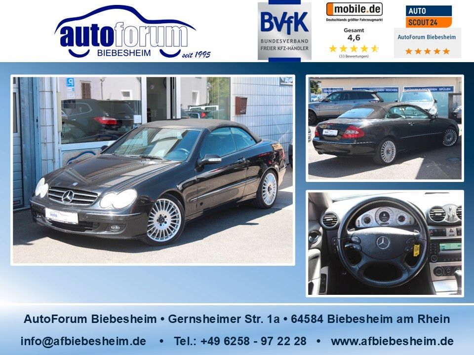 Bild des Angebotes Mercedes-Benz CLK 280 Cabrio Automatik Bi-Xenon*Navi*Leder*...