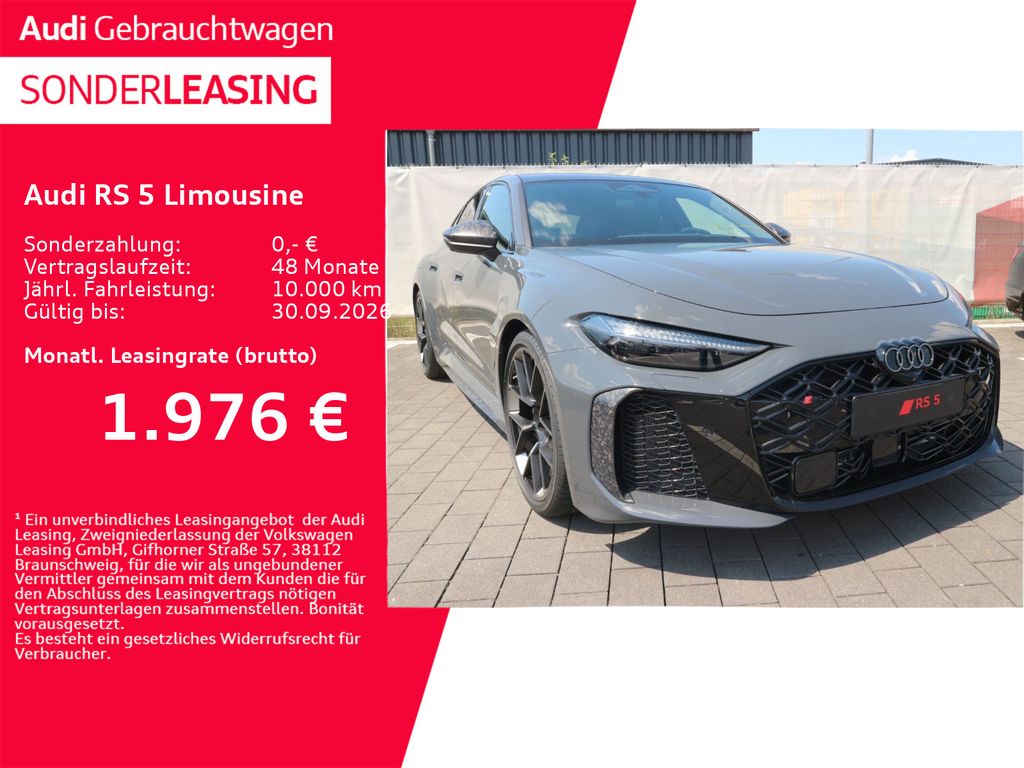 Bild des Angebotes Audi RS 5 Limousine tiptronic*0,5%*HuD*SPORT PAKET*