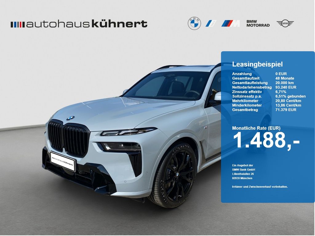 BMW X7 xDr. 40d UPE 138.690€ ///M Sport Pro Sky Loun
