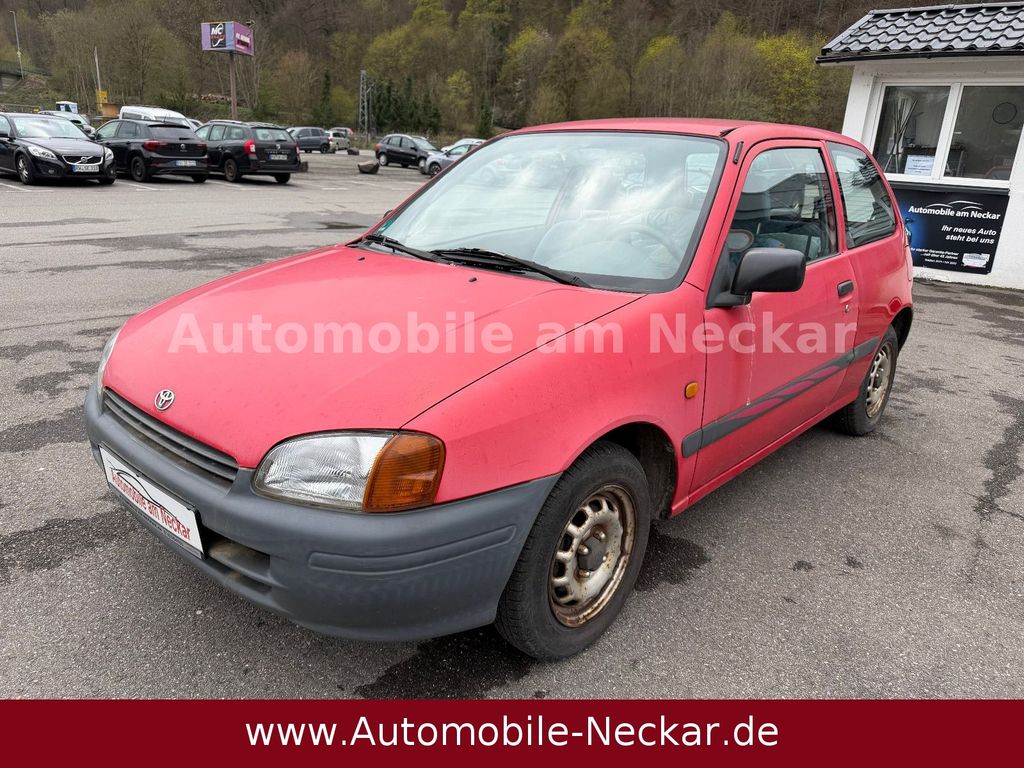Toyota Starlet 1.3 75PS-Servo-8Fach bereift-3.Hand