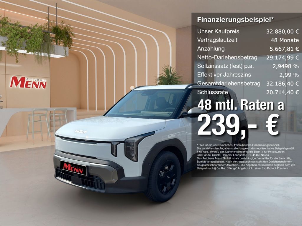 Bild des Angebotes Kia EV2 42,2 kWh Earth 360 22kW AC Navi 4 Sitzer