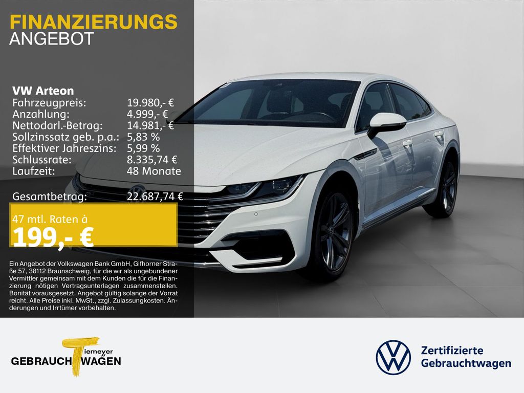 Bild des Angebotes Volkswagen Arteon TDI R-LINE LED NAVI KEYLESS