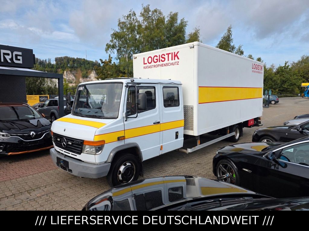Bild des Angebotes Mercedes-Benz Vario 814 D Koffer Doka Klima Rampe 7 Sitze