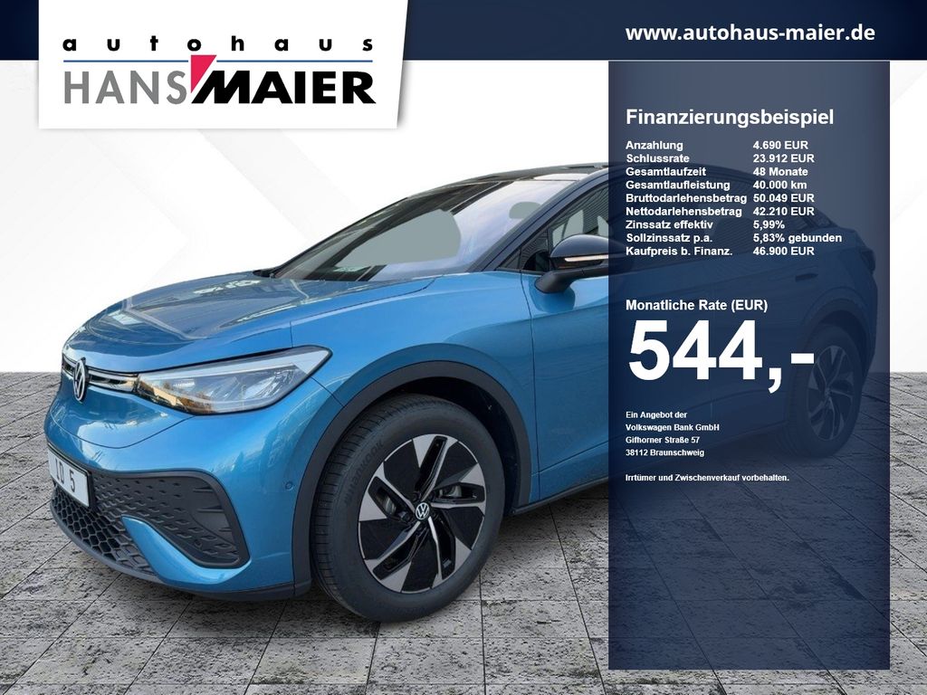 Bild des Angebotes Volkswagen ID.5 Pro Goal Wäpu Navi IQDrive 8fach 286PS 77KW