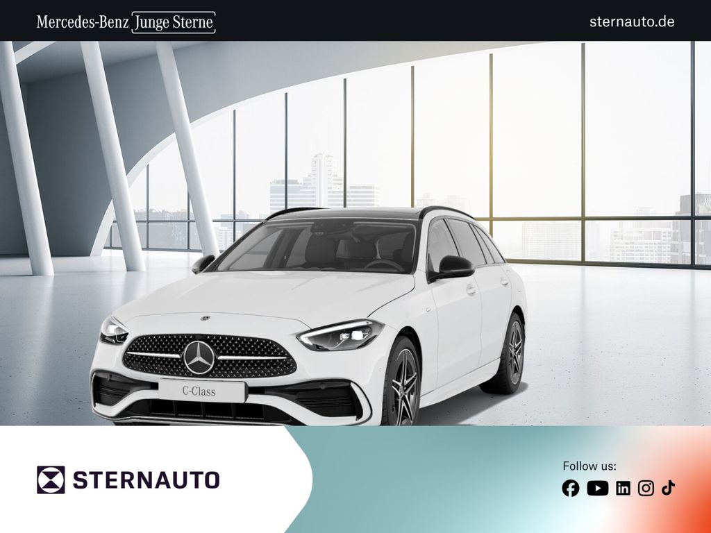 Bild des Angebotes Mercedes-Benz C 300 T e AMG Pano Distr RüCam LED Night WinterP