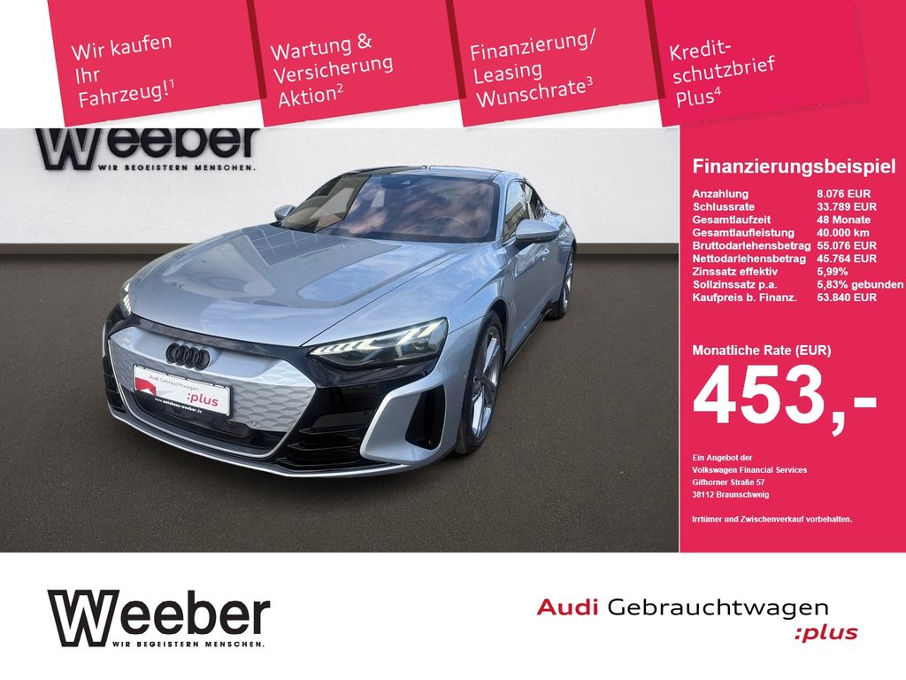 Bild des Angebotes Audi e-tron GT quattro PANO*MATRIX*B&O*NAVI*LEDER*20L