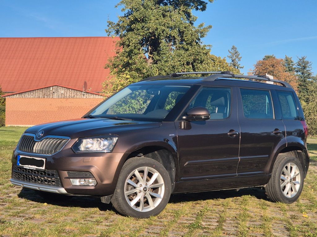Skoda Yeti 2.0 TDI 81kW Drive mit AHK und Winterreifen