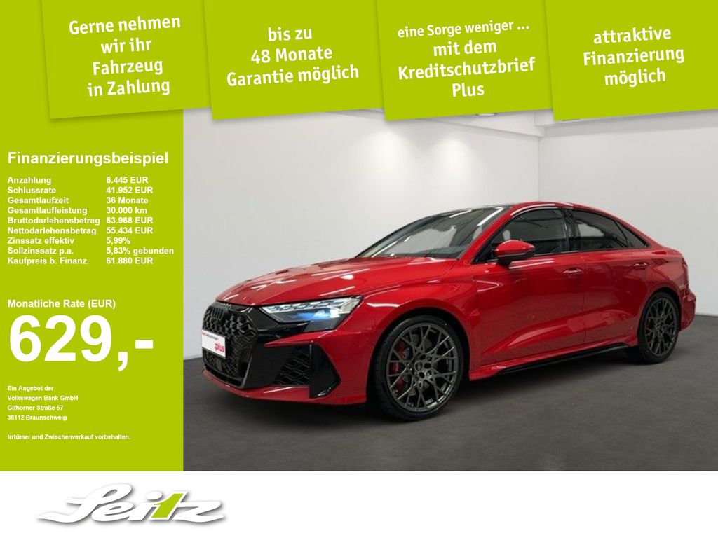 Bild des Angebotes Audi RS3 Limousine TFSI quattro *HEAD-UP*PANO*SONOS*