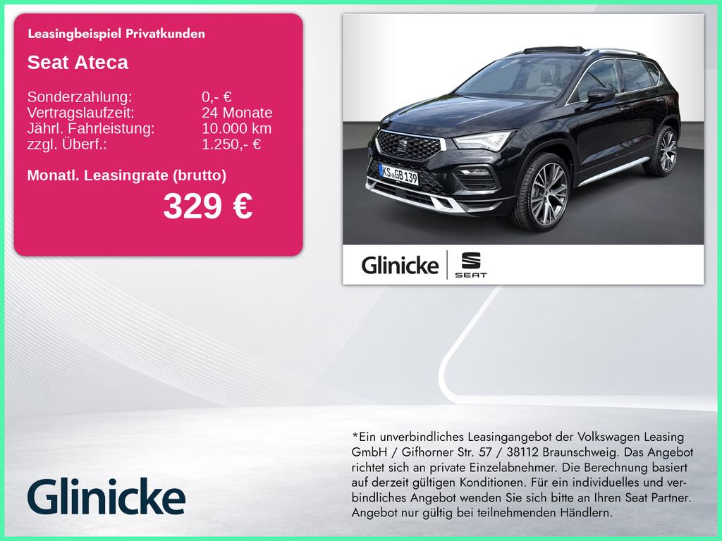 Bild des Angebotes Seat Ateca 1.5 TSI Xperience NAVI, STANDHEIZUNG, RFK