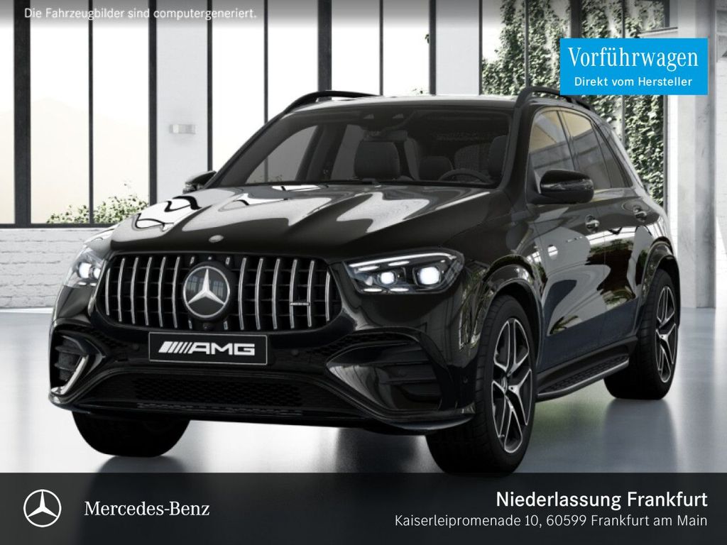 Bild des Angebotes Mercedes-Benz GLE 53 4M NIGHT+PANO+360+AHK+MULTIBEAM+STHZG+21"