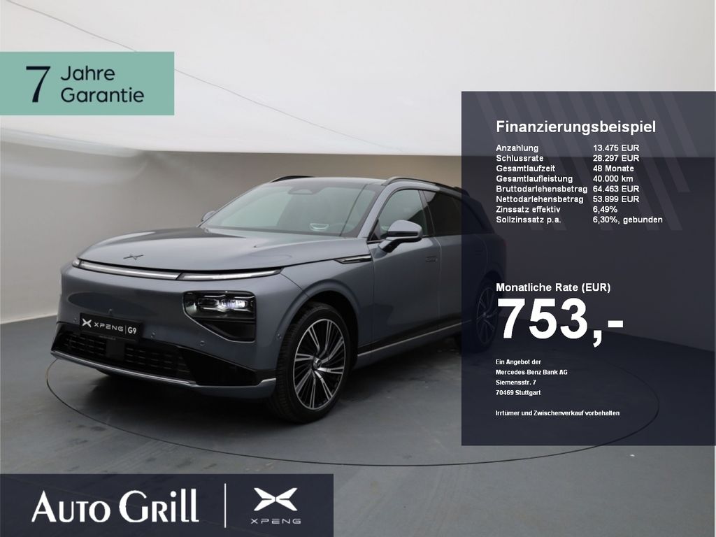 Bild des Angebotes XPENG G9 2025 AWD Performance AHK PremiumP CarPlay