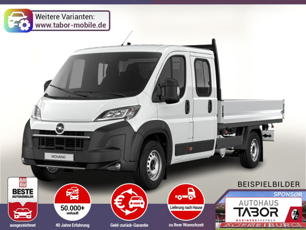Bild des Angebotes Opel Movano Pritsche DoKa 35+ AT8 L4 AppleC UVP-44%*