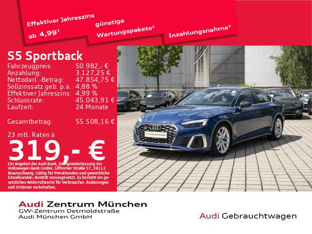 Bild des Angebotes Audi S5 Sportback TDI StdHzg/B&O/Massage
