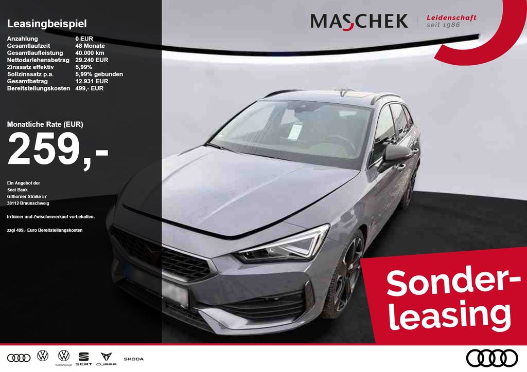 Bild des Angebotes Cupra Leon ST VZ 2.0 TSI AHK Pano RearView ACC Navi