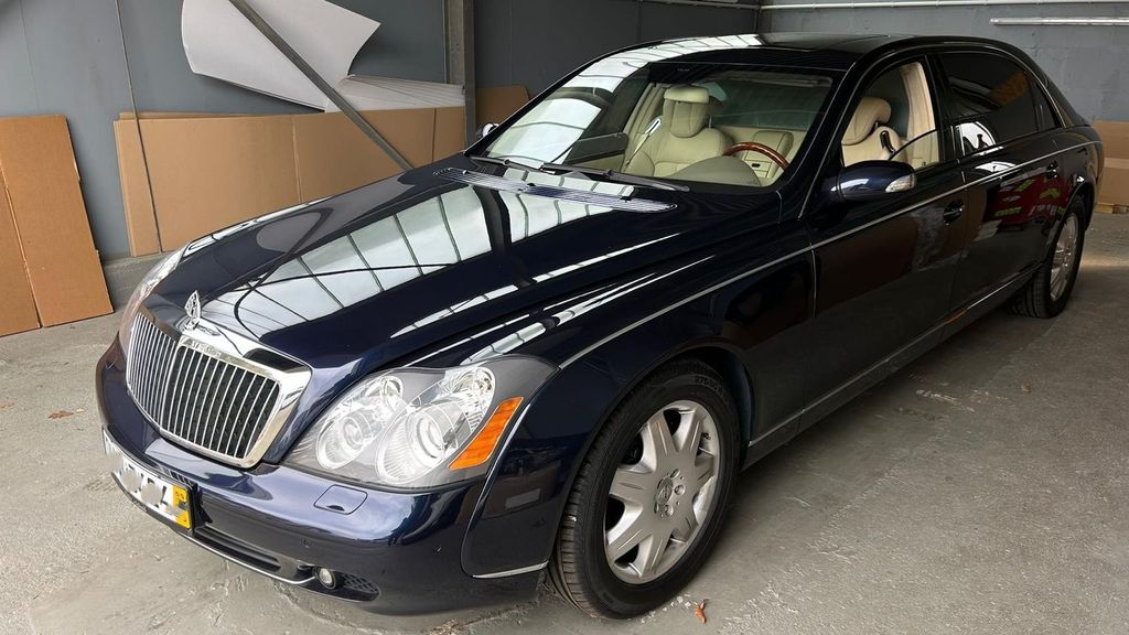 Maybach 62 außergewöhnliche Chauffeurausstattung