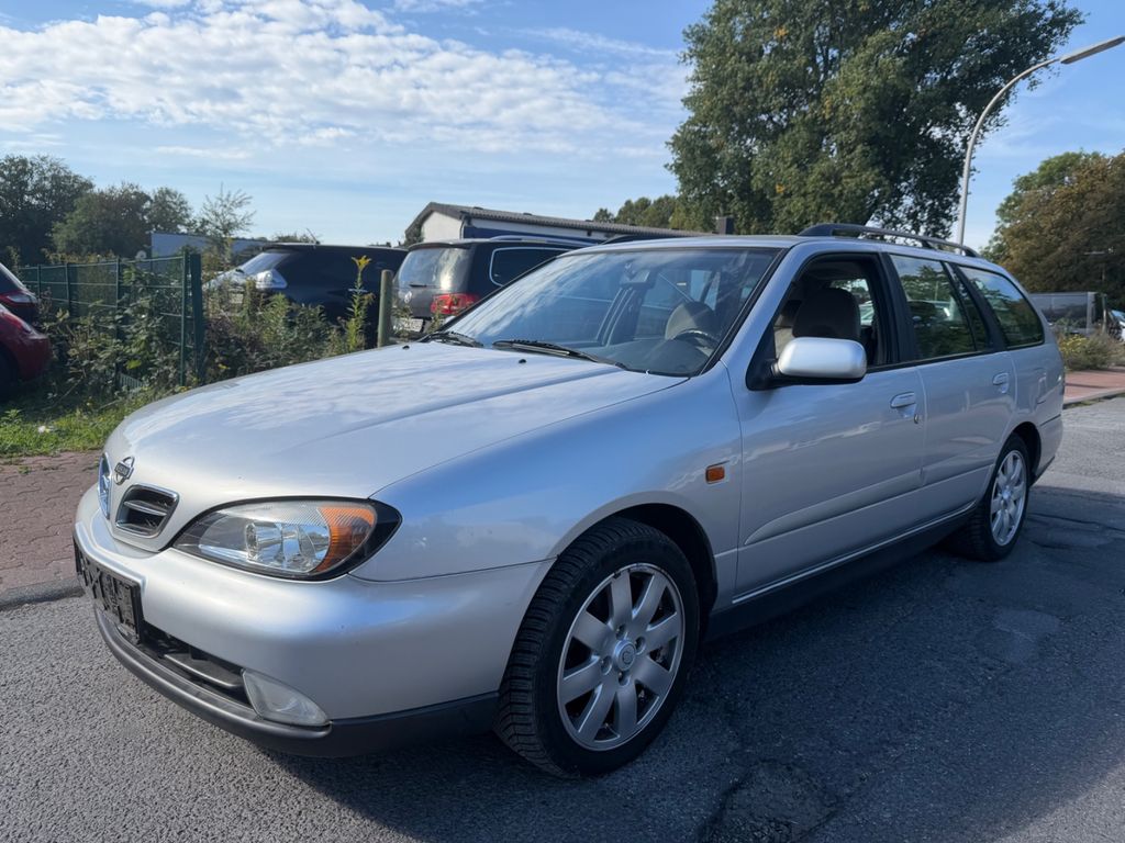 Nissan 1,8/PRIMERA/1.HAND/KLIMAAUT/ALU/TÜV-SERVICE-NEU!